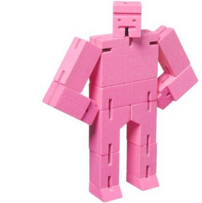 

Areaware Micro Cubebot Brain Teaser Puzzle, Pink(1 Pieces)