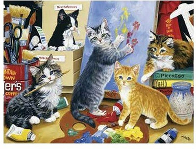 

FX Schmid FX Schmidt Studio Kittens Linda Picken 1000 Piece Jigsaw Puzzle(1000 Pieces)