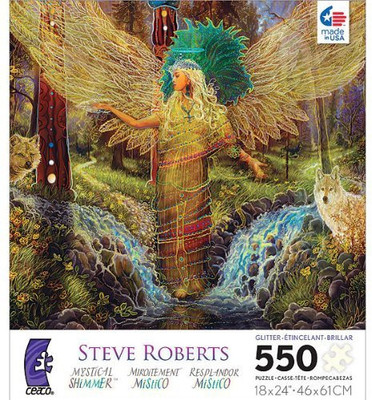 

Ceaco Mystical Shimmer: Angel Haniel - 550 Piece Jigsaw Puzzle(50 Pieces)