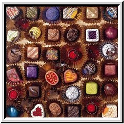 

Great American Puzzle Factory Chocolates Puzzle - 750 Piece(50 Pieces)
