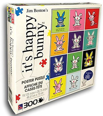 

The Canadian Group Jim Benton's Happy Bunny 300 pc Puzzle(300 Pieces)