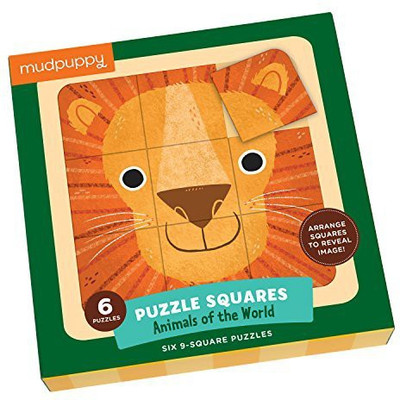 

Mudpuppy Animals of The World Squares Puzzle (27 Piece)(27 Pieces)