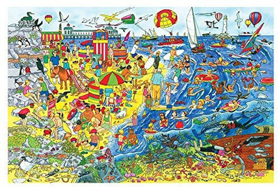 

Bigjigs Toys BJ018b Seaside Floor Puzzle (48 Piece)(48 Pieces)