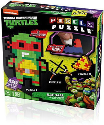 

Cardinal Teenage Mutant Ninja Turtles Pixel Puzzle (350 Piece)(50 Pieces)