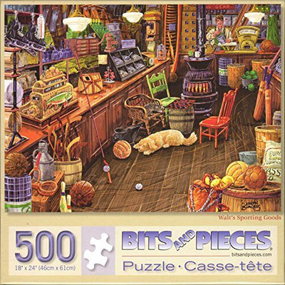 

George Walt's Sporting Goods By Joseph Burgess 500 Piece Puzzle(500 Pieces)