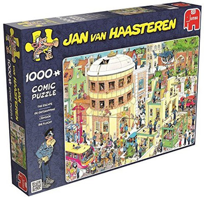 

Jumbo Jan Van Haasteren - The Escape! - 1000 Piece Jigsaw Puzzle "new December 2014"(1000 Pieces)
