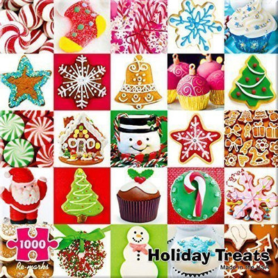 

Re-Marks HOLIDAY TREATS**1000 Piece Christmas Jigsaw Puzzle(1000 Pieces)
