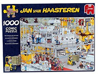 

Jumbo Jan Van Haasteren - Chocolate Factory Jigsaw Puzzle (1000 Pieces)(1000 Pieces)