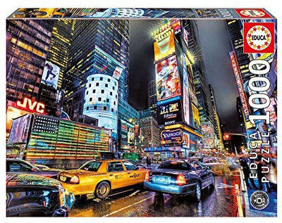 

Educa Times Square New York Puzzle (1000 Piece), One Color(1000 Pieces)
