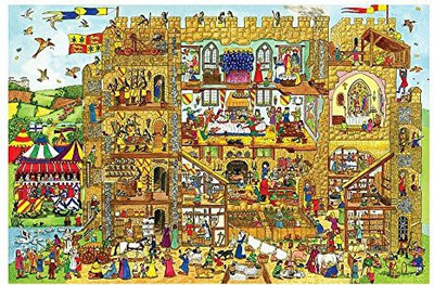 

Bigjigs Toys BJ016b Castle Floor Puzzle (48 Piece)(48 Pieces)