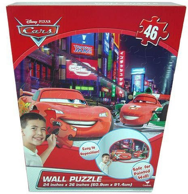 

Disney Cars 46 Pc Wall Puzzle in Box(46 Pieces)