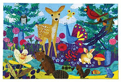 eeBoo Life on Earth Puzzle, 100 pieces(100 Pieces)