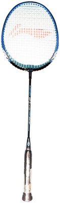

Li-Ning New Smash XP-5 Strung Badminton Racquet (Black/Blue) Black, Blue Strung Badminton Racquet(G4 -3.25 Inches, 93 g)