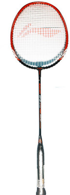 

Li-Ning New Smash XP-8 Strung Badminton Racquet (Black/Orange) Black, Orange Strung Badminton Racquet(G4 -3.25 Inches, 93 g)