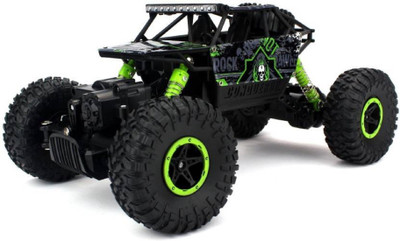 

Tiny's World Rock Crawler Rechargeable RC 4WD Rally Car 1:18 Scale 2.4GHz(Green)