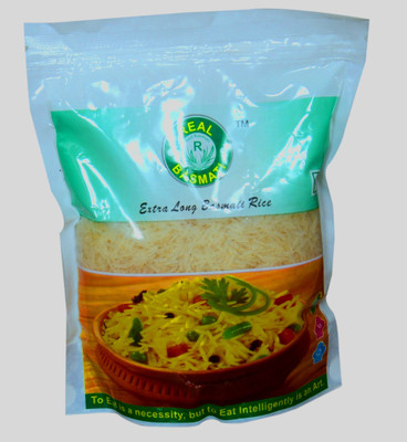 

Real B Basmati 1121 Golden Sella (Pack of 4 kg) Brown Basmati Rice (Long Grain, Parboiled)(4 kg)