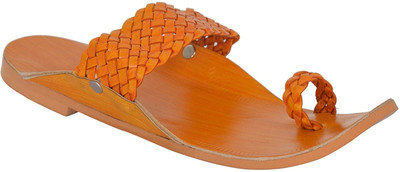 

SARTHI Men Yellow Sandals