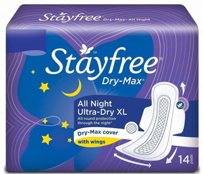 Stayfree All night ultra dry XL Sanitary Pad