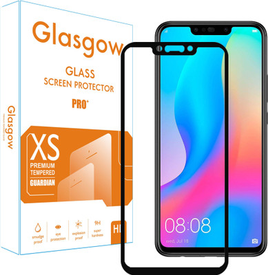 Glasgow Edge To Edge Tempered Glass for Huawei Nova 3i(Pack of 1)
