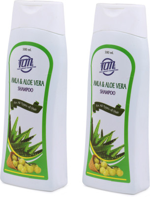 

TCM Amla & Aloe Vera Shampoo Pack of 2(500 ml)