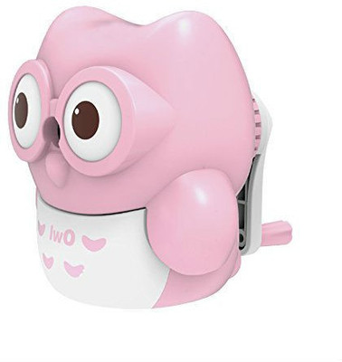 Shrih Hi-Pro Single Pencil Sharpeners(Set of 1, Pink)