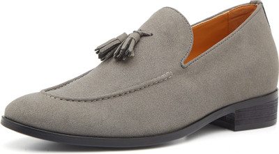 

VETO Elevator Shoes Party Wear For Men(Grey, Grey1