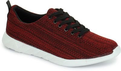 

D-SNEAKERZ Canvas Sneakers For Men(Red