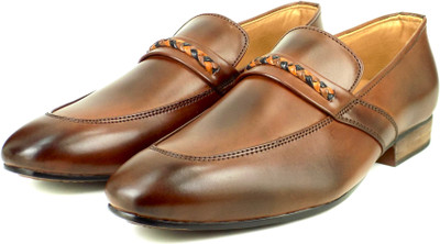 

Ripley Panache Series Slip on Party Wear For Men(Brown