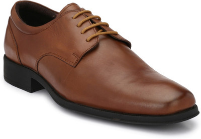 

Delize Genuine Leather Darby Shoes Up Lace Up For Men(Brown