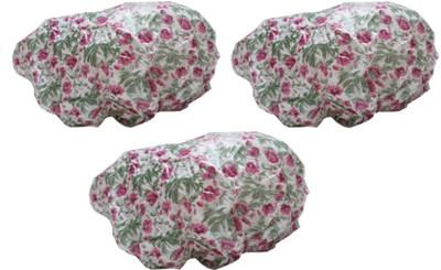 SSD pack of 3 Good Quality Reusable Elastic Shower Cap for Home Use, Salons, Spas & Beauty Parlors Flipkart