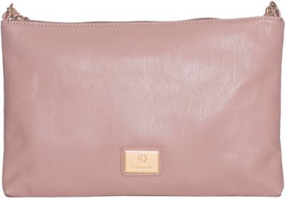 

Caprese Women Casual Pink PU Sling Bag