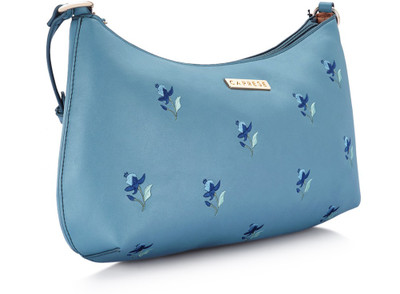 

Caprese Women Casual Blue PU Sling Bag