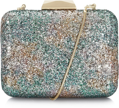 

Caprese Women Evening/Party Multicolor PU Sling Bag