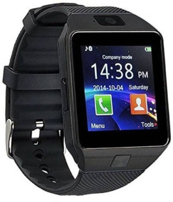 

fsf SMART WATCH DZ09 BLACK Smartwatch(Black Strap 2.5)