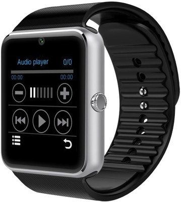 

Spring Jump GT08 Silver Unisex Bluetooth 4g Smart Watch For Men / Boys / Girls / Women | Facebook / Whatsapp Messaging / 4g Sim Card Support / Touch Screen / Compatible with All Samsung, Xiaomi, Lenovo, Oppo Android / iOS Apple iPhone Mobile Phones Black 