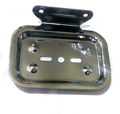 SHP SHINY STEEL SOAP DISH(Silver)