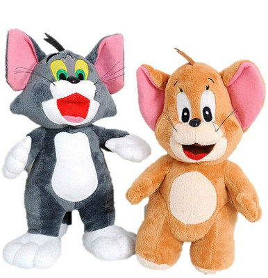 

ToyJoy Disney Tom and Jerry combo pack soft plush stuffed toys - 25 cm(Multicolor)