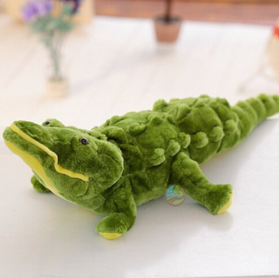 

M&Y Funny And Cute Soft Stuff Green Crocodile Soft Toy For Kids - 30 cm(Green)