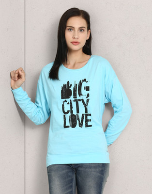 METRONAUT Full Sleeve Printed Women Sweatshirt