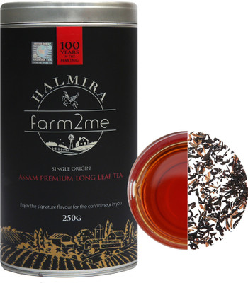 

Halmira Tea Farm2me Assam Premium Long Leaf Tea(250 g, Drum)