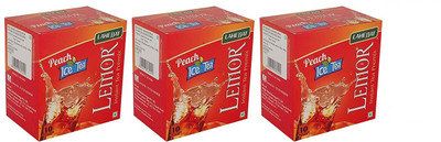 

Lemor Premix Peach Pack of 3 x 10 Iced Tea Bags Box(30 Bags)