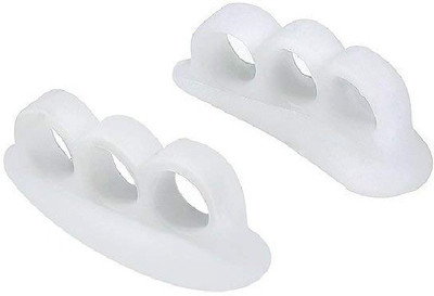 

CGT Silicone Toe Separators Stretchers Alignment Fingers Overlapping Toes Orthotics And Orthopedic Hammer Toes Cushion Foot Care(Pack Of 2)