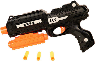 

Pacific Toys Big Gun with Jelly Shots and Soft Foam Bullets, Multi Color(Multicolor)