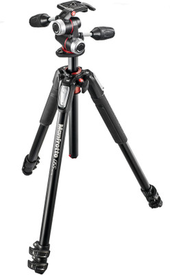 

Manfrotto MK055XPRO3-3W - 055 ALU 3-S KIT 3W HEAD | Genuine Product By MADE IN ITALY | Tripod Kit(Black, Supports Up to 8000)