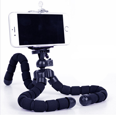 

CASADOMANI Sponge Flexible Mini Tripod Camera Travel Tripod with 360 Rotatable Phone Holder mobile holder Selfie stick Gorillapod Universal Tripods For all Smartphones and Video Cameras, DSLR Tripod(Multicolor, Supports Up to 1000)