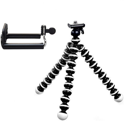 

SAFESEED Camera & Mobile (6 inch Height) Tripod(Black, Supports Up to 1200 g)