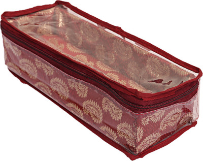 

kuber industries Wooden 1 Rod Bangle Box (Maroon) Set of 1 Pc Bangle box Vanity Box(Maroon)