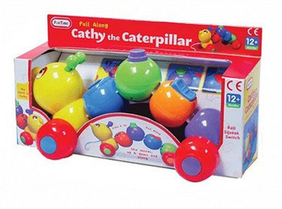 

Fun time Cathy the Caterpillar(Multicolor)