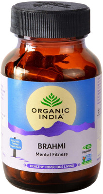 

Organic India Brahmi 60 Capsules Bottle(60 No)