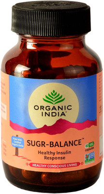 

Organic India Sugr Balance 60 Capsules Bottle(60 No)